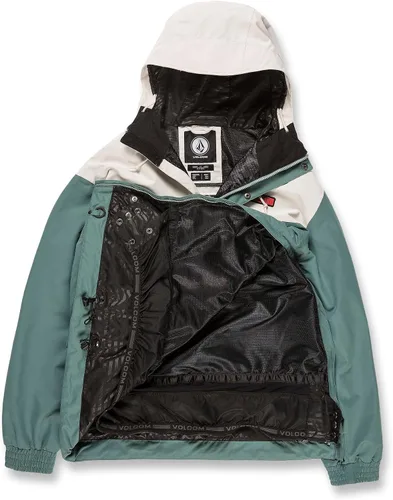 Vista 3 de Volcom Chaqueta de snowboard con capucha Anarok para hombre