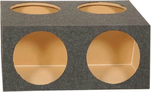 Vista 3 de Q Power Caja de altavoz dividida sellada de 4 agujeros de 12 pulgadas (2 unidades)
