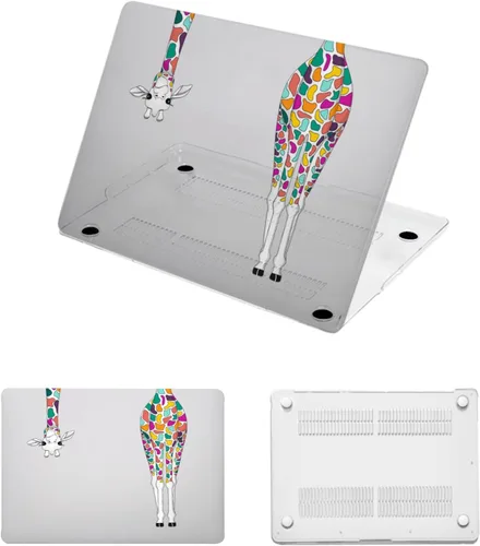 Vista 27 de Compatible con MacBook Air 11 pulgadas 2010-2015 versión A1370 A1465, funda protectora de plástico rígida a presión para MacBook Air de 11.6