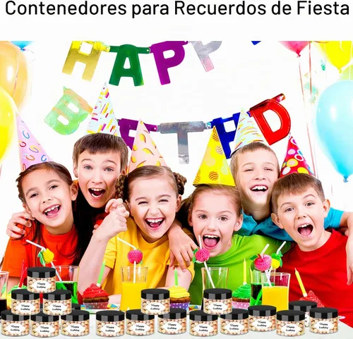 Vista 5 de PeacePeo Tarros de plástico con tapas, recipientes de slime de 4 onzas, 72 frascos de plástico transparente vacíos, recipientes de cosméticos