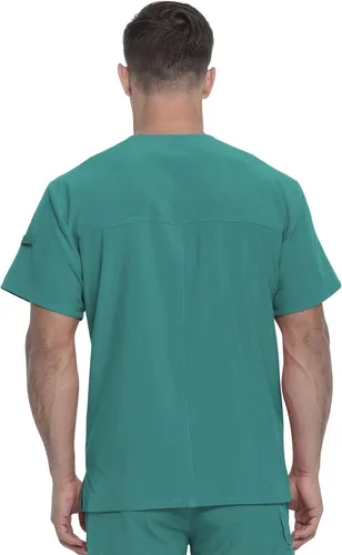 Vista 5 de Dickies EDS Essentials Men Scrubs Top Tuckable V-Neck DK635