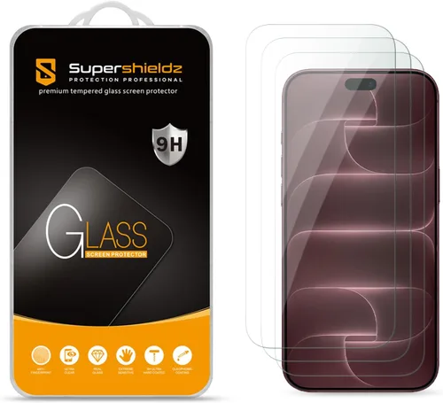 Vista 10 de Supershieldz Protector de pantalla de vidrio templado diseñado para iPhone Air (6.5 pulgadas), antiarañazos, sin burbujas