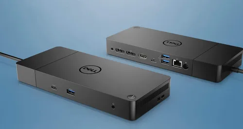 Vista 2 de Dell Estación de acoplamiento WD19 de 180 W (entrega de energía de 130 W) USB-C, HDMI, puerto dual DisplayPort, negro (KXFHC 0KXFHC 210-ARIQ)