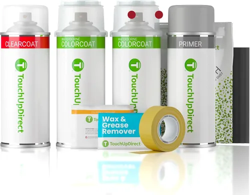 Vista 33 de TouchUpDirect PPSB Azul Profundo Metálico Compatible con Pintura de Retoque Exact Match para Tesla, Kit Esencial en Aerosol