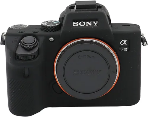 Vista 10 de TUYUNG - Funda de silicona para A7 III, funda protectora para cámara, compatible con cámaras Sony Alpha A7 III A7M3, verde militar