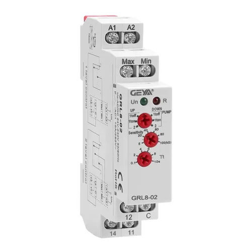 Vista 10 de GEYA Modo de control de 2 niveles 1SPDT Relé de control de temporizador de líquido electrónico Control de nivel de líquido 10A