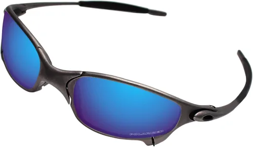 Vista 2 de BroLizard - Lente polarizada para gafas de sol Oakley Juliet, azul