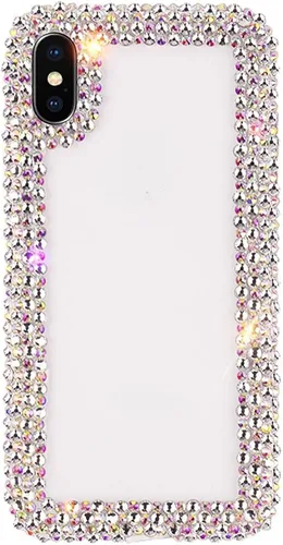 Vista 6 de Bling Diamond - Funda compatible con Samsung Galaxy S20 FE Aearl 3D, hecha en casa, de lujo, con diamantes de imitación brillantes, con piedras Todo