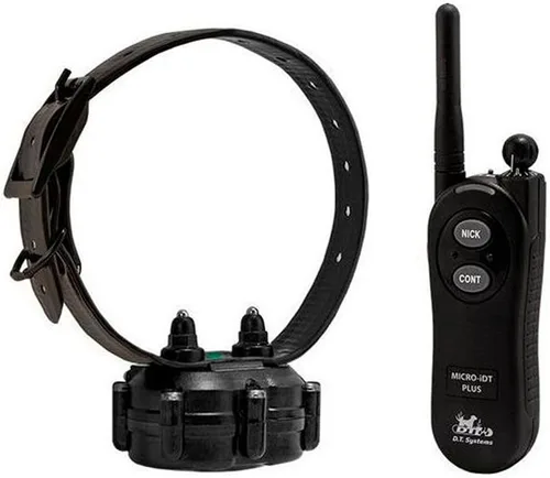 Vista 3 de DT Systems IDT-Plus - Collar receptor y transmisor micro para adiestrador de perros, negro, XS (10 libras o menos) (IDT Plus)