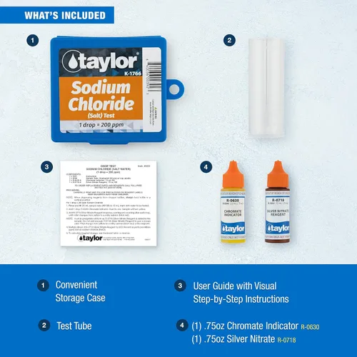 Vista 4 de TAYLOR TECHNOLOGIES INC K-1766. Prueba de caída de cloruro de agua salada