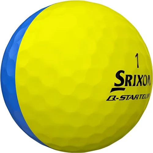 Vista 2 de Pelotas de golf Srixon Q-Star Tour Divide (Generación Anterior)