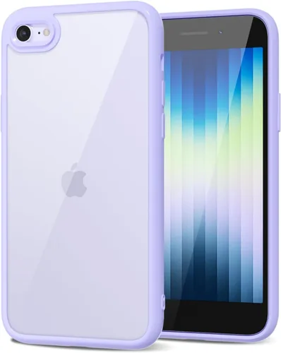 Vista 275 de LoeoeL para iPhone 8 Plus/ 7 Plus Funda Transparente, Funda Híbrida de Teléfono [Plástico Duro y Parachoques de Silicona Suave] Cubierta Protectora