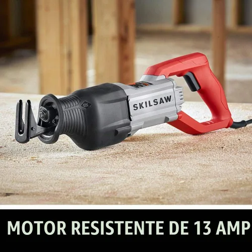 Vista 2 de Skil SPT44A-00 - Sierra alternante con cable de 13 amperios con tecnología Buzzkill