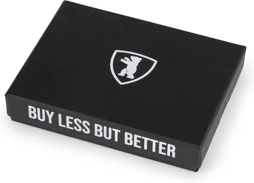 Vista 12 de BERLINER BAGS Funda de piel prémium para tarjetas, tarjetero con bloqueo RFID para hombres y mujeres, Negro -, Minimalista