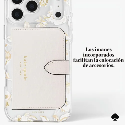 Vista 6 de kate spade new york Funda para iPhone 18 Pro Max - Toile de otoño