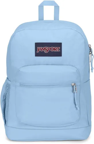 Vista 50 de JanSport Cross Town Plus - Mochila con compartimento principal grande, bolsillo lateral para botella de agua, funda acolchada para laptop de 15