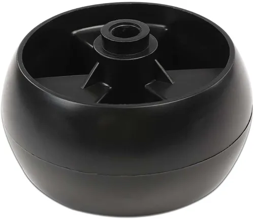 Vista 4 de G-PLUS Juego de ruedas de cubierta delantera, rueda de cubierta de cortacésped, 2 piezas con tuerca de bloqueo de perno 734-04155 para MTD Cub Cadet