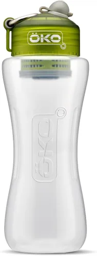 Vista 14 de ÖKO H2O - Botella de agua de filtración con filtro avanzado de electroadsorción, botella de filtro de agua portátil para viajes, senderismo y sobre