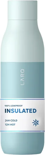 Vista 13 de LARQ Bottle Twist Top - Botella de agua aislada de acero inoxidable de 17 onzas, sin BPA, botella de agua reutilizable para campamento, oficina