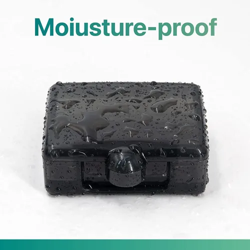 Vista 6 de Sukuos Pastillero pequeño de 3 piezas, lindo estuche de viaje portátil para bolso de bolsillo, mini pastillero sin BPA para píldoras, suplementos
