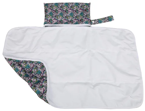 Vista 19 de Cambiador de pañales para bebé, portátil, plegable, lavable, pañal de viaje impermeable (nacido hasta ser A)