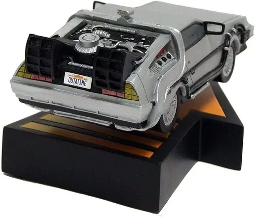 Vista 3 de Factory Entertainment Regreso al futuro Delorean Premium Motion Statue