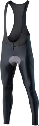 Vista 7 de Santic Mallas de ciclismo con peto para hombre, acolchadas, largas acolchadas con bolsillo