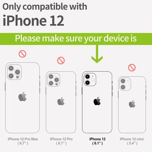 Vista 3 de Carveit Funda magnética de madera para iPhone 12 [madera natural y TPU suave] a prueba de golpes, funda de madera única y elegante compatible