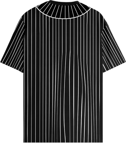 Vista 4 de Disney Nightmare Before Christmas Jack Skellington - Camiseta para disfraz Negro