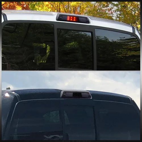 Vista 3 de Luces para tercer freno de carga, negras, 09-14 Ford F150 F-150 Full L.E.D 3Rd