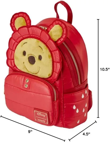 Vista 7 de Loungefly Winnie the Pooh Rainy Day - Bolsa de hombro con doble correa