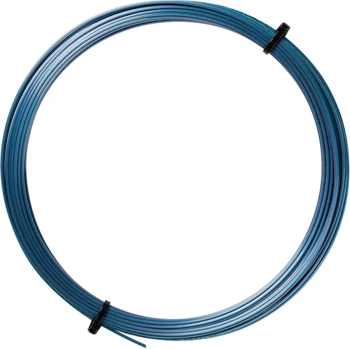 Vista 3 de Luxilon ALU Power 125 - Juego de cuerdas de tenis, color azul océano
