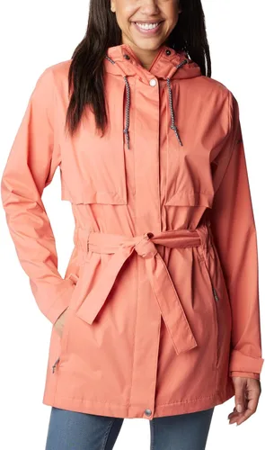 Vista 18 de Columbia Pardon My Trench - Chaqueta impermeable para mujer Fósil antiguo