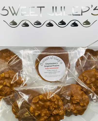 Vista 3 de Auténticas Pralines Originales de Charleston Caramelo Cremoso de Nuez Pacana del Sur