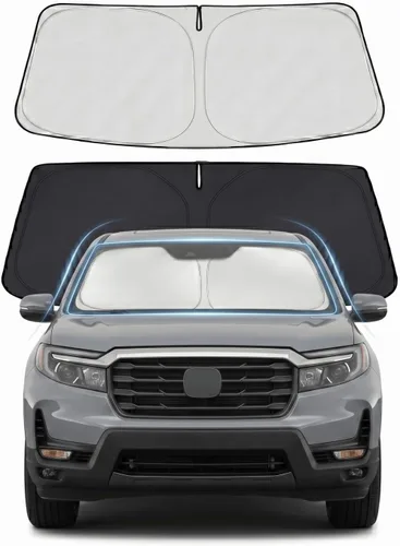 Vista 64 de Parasol para parabrisas para BMW X1 E84 2016-2024 2025, accesorios – Cubierta de parasol para parabrisas de ventana delantera, ajuste personalizado