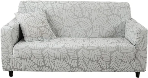 Vista 24 de Fundas elásticas para sofá de 1/2/3/4 plazas, funda para sofá biplaza/sillón, funda de sofá modular en forma de L, protector universal de muebles