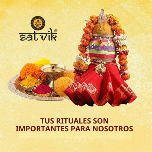 Vista 8 de SATVIK Set of 2 - Pure Brass Kuber Diya for Diwali Decoration Traditional Puja Oil Lamp for Home Temple Brass Diya for Diwali Pooja & Festive Use
