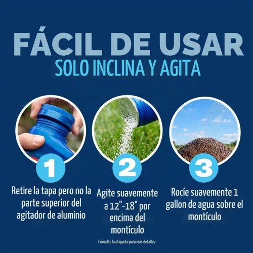 Vista 8 de Bayer Advanced 502832 Fire Ant Killer Dust veneno para hormigas, 16 onzas Mata a la reina - Destruye hasta 130 montículos - Asesino de hormigas al