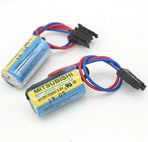 Vista 5 de SHENYANG 10PCS A6BAT ER17330V PLC Tamaño de batería 2/3A 3.6V Li-ion Batería US