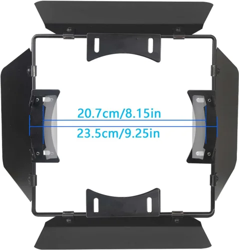 Vista 4 de Ajustador de línea de iluminación de escenario, máscara de línea de puerta de granero de iluminación par, accesorios de ajuste de luz, adecuado