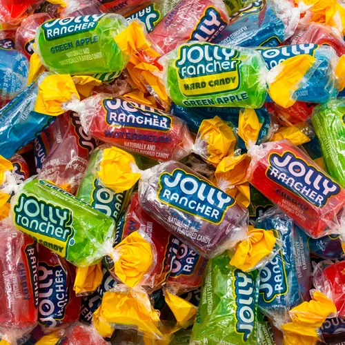 Vista 6 de Surtido de caramelos duros a granel de 1 libra, sabor a fruta, envueltos individualmente (74 piezas)