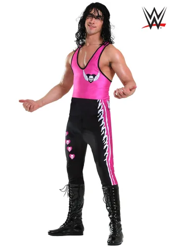 Vista 3 de Disfraz de Bret Hart WWE para hombre Multicolor