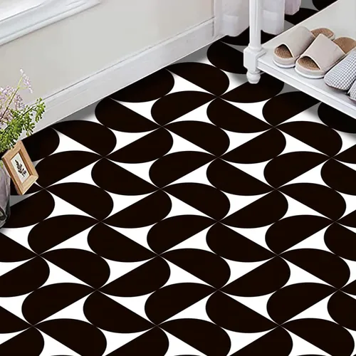 Vista 3 de 12 calcomanías mate para azulejos de pared, despegar y pegar, calcomanías de vinilo autoadhesivas para azulejos, adhesivo de PVC antideslizante