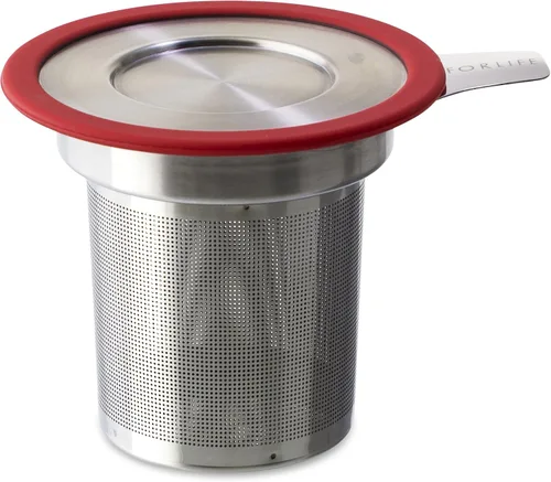 Vista 3 de Infusor de té extrafino para jarro con tapa Forlife, Negro
