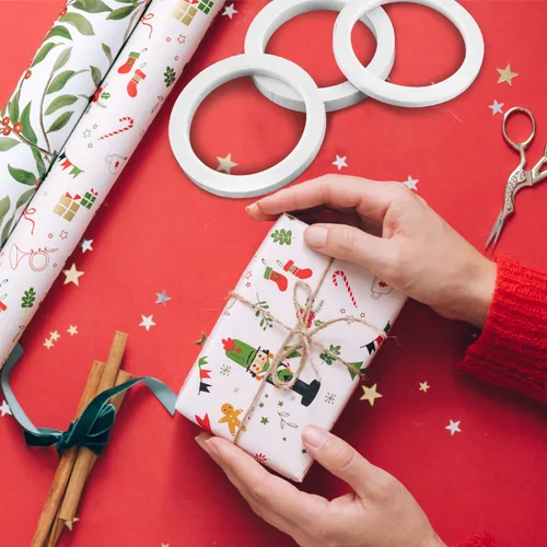 Vista 7 de Cinta de doble cara para artes, manualidades, fotografía, álbumes de recortes, lágrima a mano, respaldo de papel (8 rollos) de 0.236 in de ancho