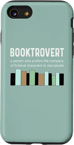 Vista 18 de Booktrovert Book Lover Book Worm Reading Nerd Bookshelf Case for iPhone 17