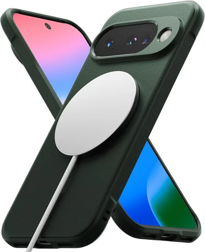 Vista 17 de Ringke Onyx [Compatible con MagSafe] Diseñado para funda de Google Pixel 9 Pro XL, tecnología antihuellas previene manchas aceitosas, agarre