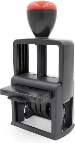 Vista 5 de ZIGEL Sello de fecha autoentintado de estilo resistente con aprobado, estilo B, tinta negra