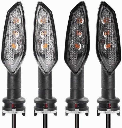Vista 6 de Luces intermitentes intermitentes delanteras y traseras para motocicleta Yamaha FZ 16 250 FZS 150 FZ1 FZ8 Tenere 700 XSR Tracer 900/GT