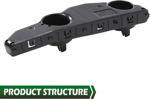 Vista 5 de GRAND ORANGE Soportes de parachoques delantero compatibles con Nissan Sentra Sedan 2013-2015 NI1033107 NI1032107 lado izquierdo y derecho 1 par
